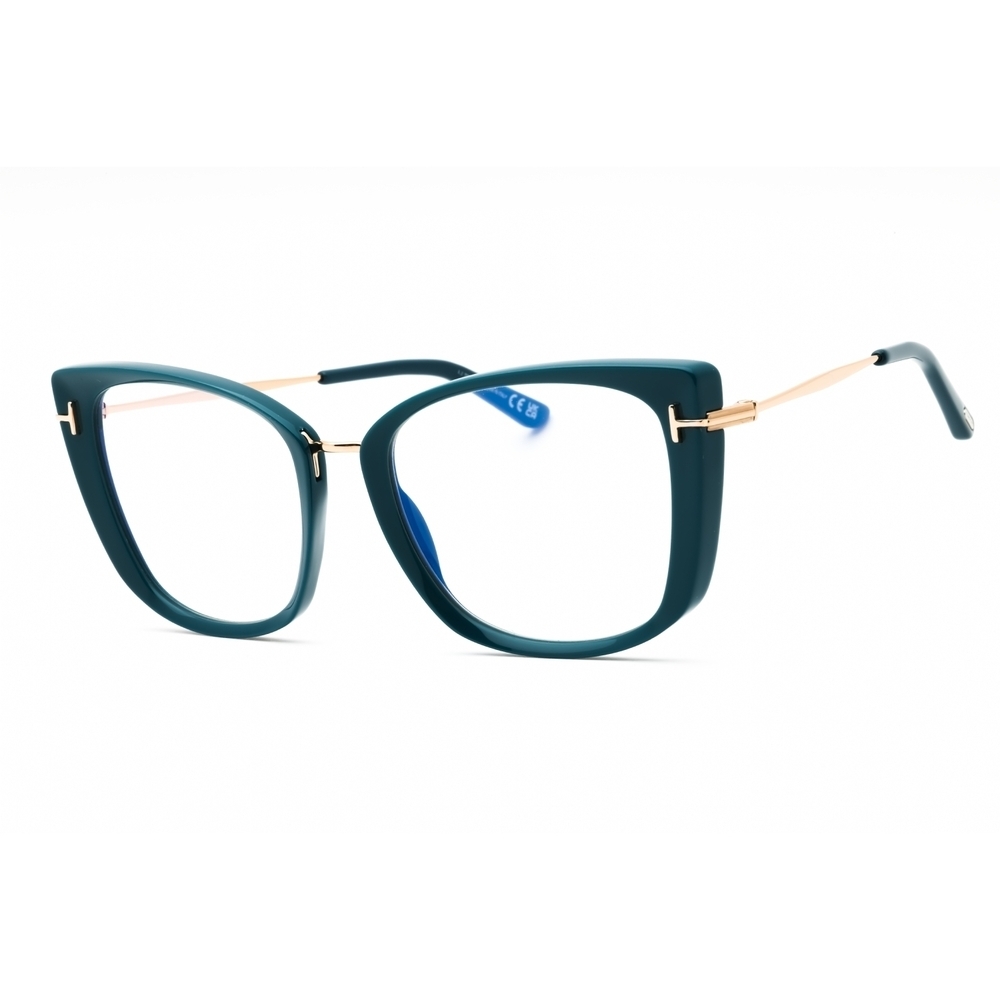 Tom Ford FT5816 Eyeglasses Turquoise Cat-Eye
